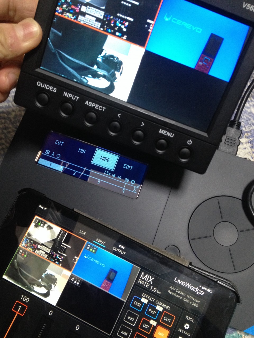 CerevoのLiveWedge触ってみた感想（項目編） | VIDEO CAMERAMAN COMMUNITY